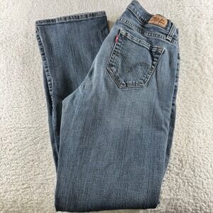 Levis 529 Jeans Curvy Bootcut Blue Denim Medium Wash 5-Pocket Size 29x32